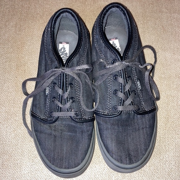 VANS Pro Denim Chukka Low Skate Sneaker Shoe Size 3.5 - Picture 2 of 13